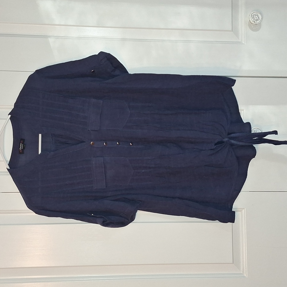 Semi-Sheer Blouse